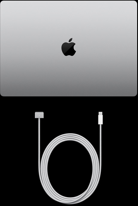 16-инчов MacBook Pro и USB‑C към MagSafe 3 кабел