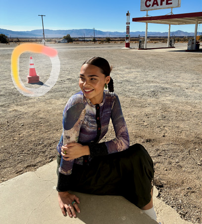 Kasutuses Clean Up funktsioon, kus on esile tõstetud liikluskoonus, mis eemaldatakse fotolt